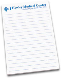 LM4 - 3M Post-it Note Pads - Low Minimums 4" x 5-13/16"